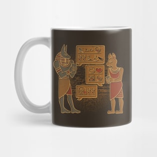 Hieroglyph Chat App by Tobe Fonseca Mug